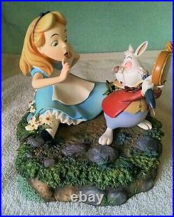 Disney Markrita Alice in Wonderland White Rabbit Pin Box COA