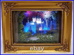 Disney Olszewski Gallery of Light Sleeping Beauty's Castle Light Box -read