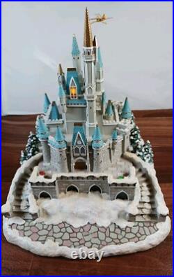 Disney Parks Princess Cinderella's Castle LightUp Christmas Village Figurine 10