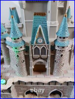 Disney Parks Princess Cinderella's Castle LightUp Christmas Village Figurine 10 Disney Parks Princess Cinderella's Castle LightUp Christmas Village Figurine 10