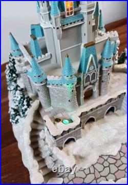 Disney Parks Princess Cinderella's Castle LightUp Christmas Village Figurine 10 Disney Parks Princess Cinderella's Castle LightUp Christmas Village Figurine 10