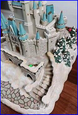 Disney Parks Princess Cinderella's Castle LightUp Christmas Village Figurine 10