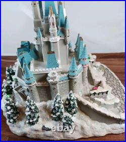 Disney Parks Princess Cinderella's Castle LightUp Christmas Village Figurine 10