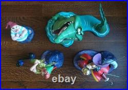 Disney Peter Pan, Captain Hook, Mr. Smee, Crocodile, & Title Figurine (WDCC)