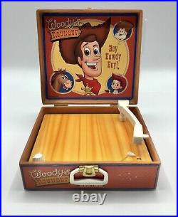 Disney Pixar WDCC Toy Story Woody's Round-Up Record Player Base /b