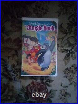 Disney Rare Black Diamond Edition, Walt Disney Classics'Jungle Book' VHS