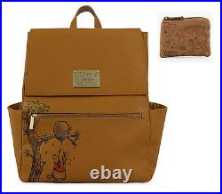 Disney Store Classic Winnie the Pooh Balloon Backpack Bag & Loungefly Coin Purse