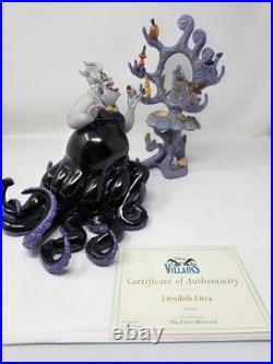 Disney Villains WDCC Ursula at Vanity Devilish Diva Member Sculpture