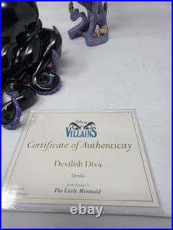 Disney Villains WDCC Ursula at Vanity Devilish Diva Member Sculpture