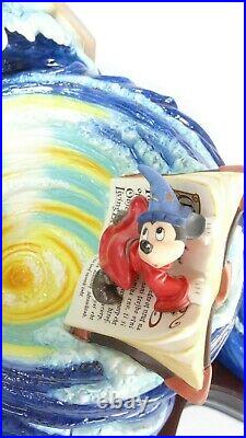 Disney WDCC 4004520 Fantasia Mickey and Yensid Magical Maelstrom withCOA