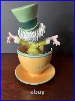 Disney WDCC Alice In Wonderland A Mad Hatter Whirl Tea Party Cup Figurine 566/75