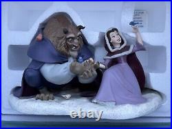 Disney WDCC BEAUTY & THE BEAST SHE DIDN'T SHUDDER AT MY PAW with Box & COA