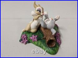 Disney WDCC Bambi Thumper & Miss Bunny Twitterpated In The Springtime Figurine