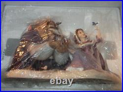 Disney WDCC Beast & Belle She Didn't Shudder at My Paw MIB & COA