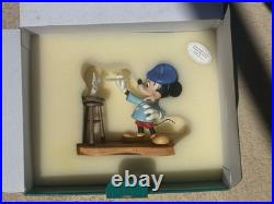 Disney WDCC Creating a Classic Sorcerer Mickey 10th Anniv. Sculpture Box & COA