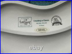 Disney WDCC Creating a Classic Sorcerer Mickey 10th Anniv. Sculpture Box & COA