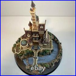 Disney WDCC Enchanted Places Beauty & The Beast Beast's Castle Figurine READ