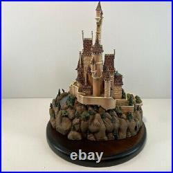 Disney WDCC Enchanted Places Beauty & The Beast Beast's Castle Figurine READ