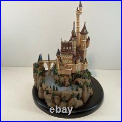 Disney WDCC Enchanted Places Beauty & The Beast Beast's Castle Figurine READ