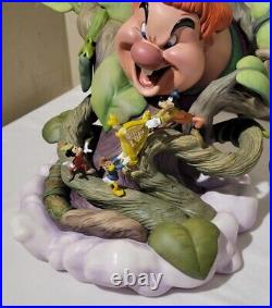Disney WDCC Fun And Fancy Free Big Trouble Willie The Giant Harp Figure Rare