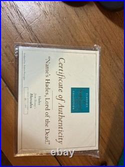 Disney WDCC Hercules Hades Figurine Lord of the Dead Collectible W COA 69/1000 Disney WDCC Hercules Hades Figurine Lord of the Dead Collectible W COA 69/1000