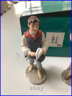 Disney WDCC I'm Wishing For the One I Love Snow White and Prince New Box CoA