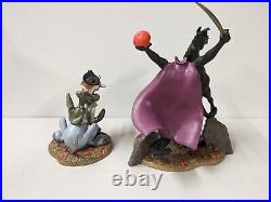 Disney WDCC Ichabod Terrified Teacher & Headless Haunting Horseman Figurine