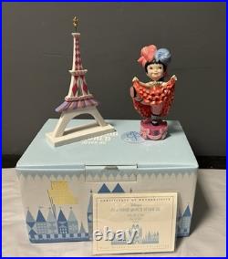 Disney WDCC It's a Small World After All Joie de Vivre France COA and Box