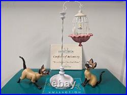 Disney WDCC Lady & The Tramp Si & Am We Are Siamese If You Don't Please Figurine