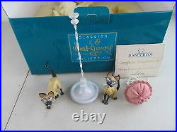 Disney WDCC Lady & The Tramp Si Am We Are Siamese If You Don't Please Figurine