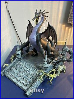 Disney WDCC Maleficent as The Dragon NOW YOU SHALL DEAL WITH ME withbox And COA