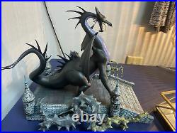 Disney WDCC Maleficent as The Dragon NOW YOU SHALL DEAL WITH ME withbox And COA
