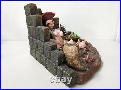 Disney WDCC Pirates of The Caribbean Pirate withPig Drink Up Me Earties Figurine