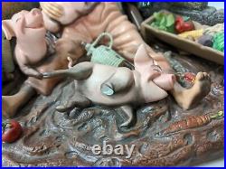 Disney WDCC Pirates of The Caribbean Pirate withPig Drink Up Me Earties Figurine