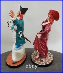 Disney WDCC Pirates of the Caribbean We Wants The Redhead Auctioneer Figurine