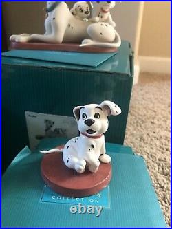 Disney WDCC Set Of 7 101 Dalmatians Figurines