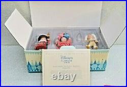 Disney WDCC Small World Classic Ornament 3 pc set Hallmark 2003 Howdy Joie Royal