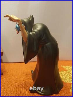 Disney WDCC Snow White Figurine EVIL TO THE CORE-WITCH & CALDRON withCOA NO Box