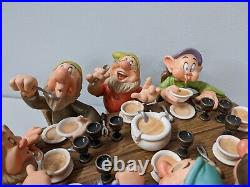 Disney WDCC Snow White & The Seven Dwarfs Soup's On Figurine