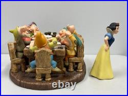 Disney WDCC Snow White & The Seven Dwarfs Soup's On Figurine LE 1396/1937