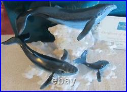 Disney WDCC Soaring in the Clouds, Fantasia 2000, Whale Family New Box COA