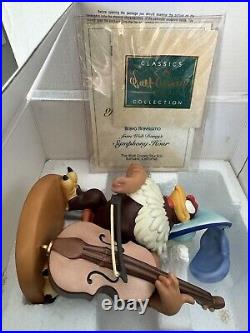 Disney WDCC Symphony Hour 6 Set Mickey Sylvester Clarabelle Horace Clara Scroll