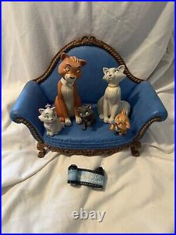Disney WDCC The ARISTOCATS SCENE Complete 7 Pcs. COAs And Boxes