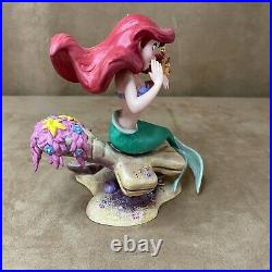 Disney WDCC The Little Mermaid Ariel Seahorse Surprise Figurine Vintage Walt