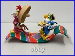 Disney WDCC The Three Caballeros Donald Jose Panchito Airborn Amigos Figurine