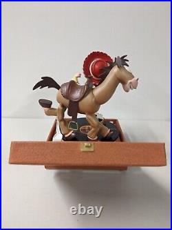 Disney WDCC Toy Story 2 Jessie & Bullseye withRecord Base Figurine Set