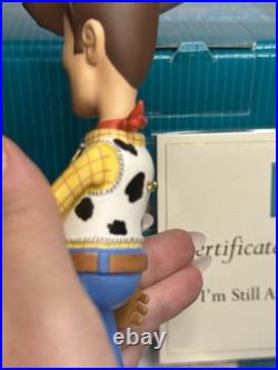 Disney WDCC Toy Story I'M STILL ANDY'S FAVORITE Woody Figurine with Box & COA EUC