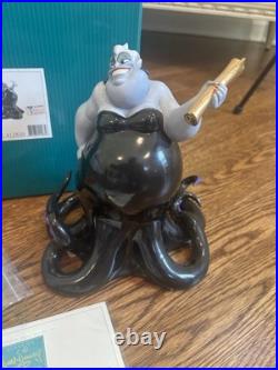 Disney WDCC Ursula'We Made a Deal' Figurine withCertificate & Charm The Little Me