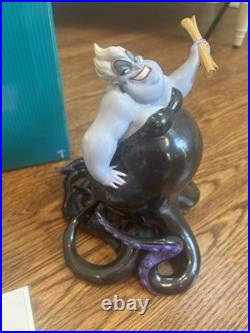 Disney WDCC Ursula'We Made a Deal' Figurine withCertificate & Charm The Little Me