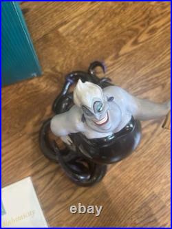 Disney WDCC Ursula'We Made a Deal' Figurine withCertificate & Charm The Little Me
